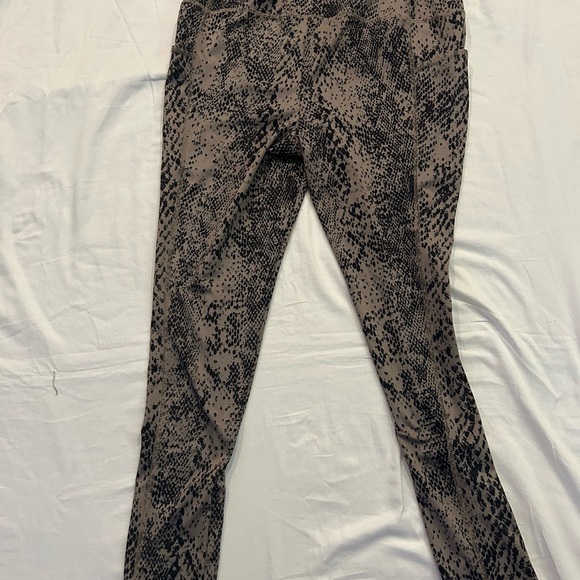 Chico's Pants - Snakeskin Print Leggings